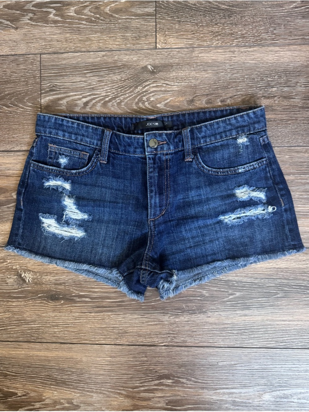 Joe's Jeans Distressed Cutoff Denim Shorts